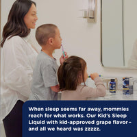 Thumbnail for Mommy's Bliss Kids Sleep Liquid with Melatonin & Calming Herbs | Melatonin for Children 3 Years & Up | Grape Flavor | Sugar Free | 4 Fl Oz (60 Servings)