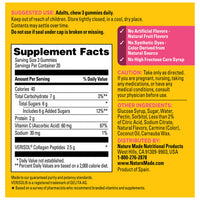 Thumbnail for Nature Made Collagen Peptides + Vitamin C Gummies, Clinically Studied Verisol Collagen for Skin Health Support, 60 Gummies, 20 Day Supply