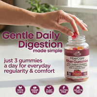 Thumbnail for Country Farms Fiber Care Prebiotic Gummies, 6g of Fiber Per Serving, GLP-1 Booster, FOS from Beets, Digestive Health and Bloat, Supports Regularity, Mixed Fruit Flavor, 120 Gummies, 40 Servings