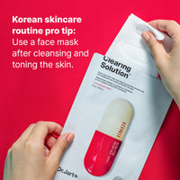 Thumbnail for Dr.Jart+ Dermask Micro Jet Clearing Solution Face Mask | Sheet Mask | Calms, balances & revitalizes skin | Korean Skin Care | Travel Size, 1 Pack