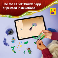 Thumbnail for LEGO NINJAGO NYA vs. Mutation Monster Spinner Building Toy for Boys & Girls - Ninja Toy Figures & Playset for Kids, Ages 6+ - Includes 2 Minifigures for Pretend Play - Gift Idea for Birthdays - 71849