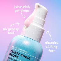 Thumbnail for e.l.f. SKIN Holy Hydration! Thirst Burst Drops, Serum For A Radiant Complexion Instantly & Over Time, Made With Hyaluronic Acid, Vegan & Cruelty-Free