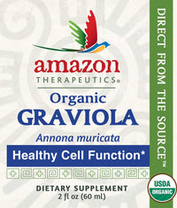 Thumbnail for Amazon Therapeutic Laboratories Organic Graviola (Annona Muricata) Liquid Extract (2 fl oz)
