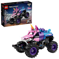 Thumbnail for LEGO Technic Monster Jam Sparkle Smash Pull-Back Truck Toy for Boys & Girls - Monster Truck Building Toy W/Pull-Back Racing Action for Kids, Ages 7+ - Gift Idea for Birthdays - 42220