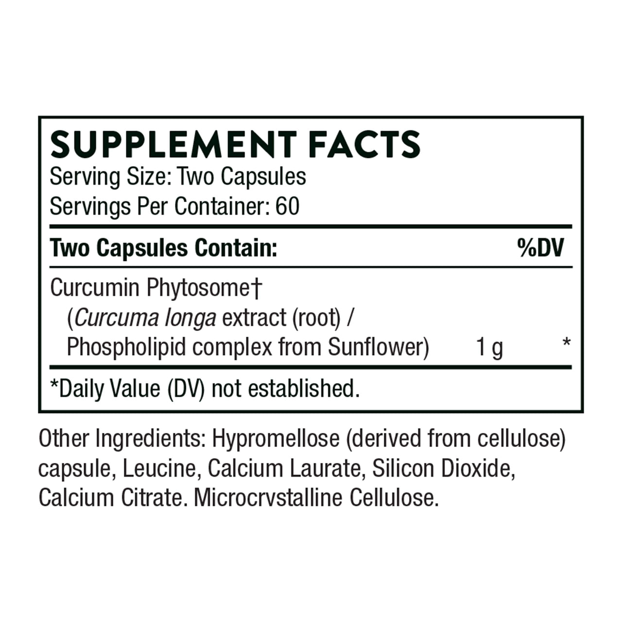 THORNE - Overall Wellness Bundle - Curcumin Phytosome & Berberine - 30 to 60 Servings