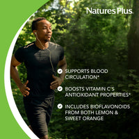 Thumbnail for NaturesPlus Biorutin 1000 mg - 90 Tablets - Bioflavonoid & Rutin Complex - Supports Vascular Function & Circulation - Vegetarian, Gluten Free - 90 Servings