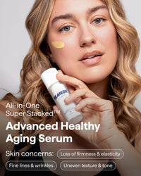 Thumbnail for Remedy for Healthy Aging - Retinal, Resveratrol, Glycolic Acid, Argireline, Ferulic Acid, Matrixyl 3000 - Anti-Aging Treatment for Wrinkles, Uneven Texture & Tone - By Dermatologist Dr. Shah