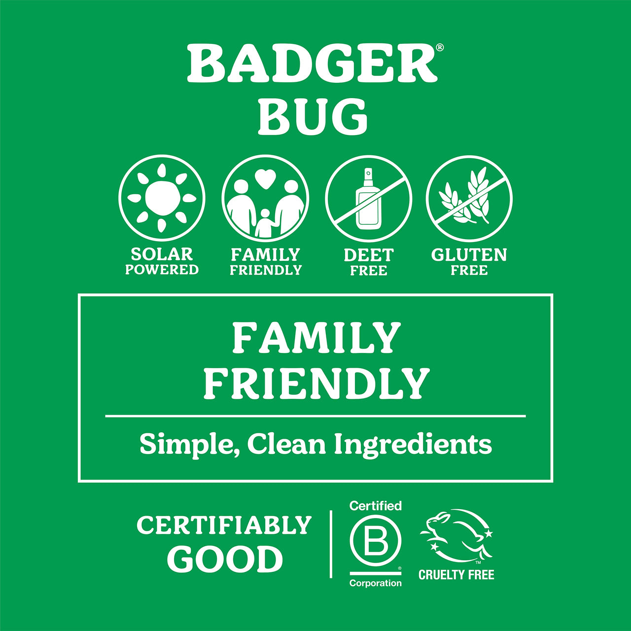 Badger Mineral Sunscreen & Bug Spray Combo - SPF 40 Reef Safe Sport Sunscreen w/Zinc Oxide & DEET-Free Natural Insect Repellent