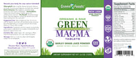 Thumbnail for Green Foods Original Green Magma Barley Grass Nutritional Supplement, 250 Tablets (500mg Ea) Certified Organic