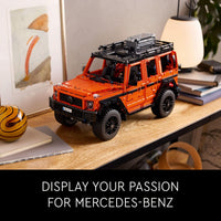 Thumbnail for LEGO Technic Mercedes-Benz G 500 Professional Line Model Car Kits - Building Set of Mercedes G-Wagon for Adults, Ages 18+ - Gift for Birthdays with Realistic Details - 42177