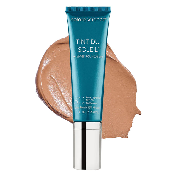 Colorescience Mineral Sunscreen Foundation, Tint du Soleil, For Sensitive Skin - Broad Spectrum SPF 30 Protection