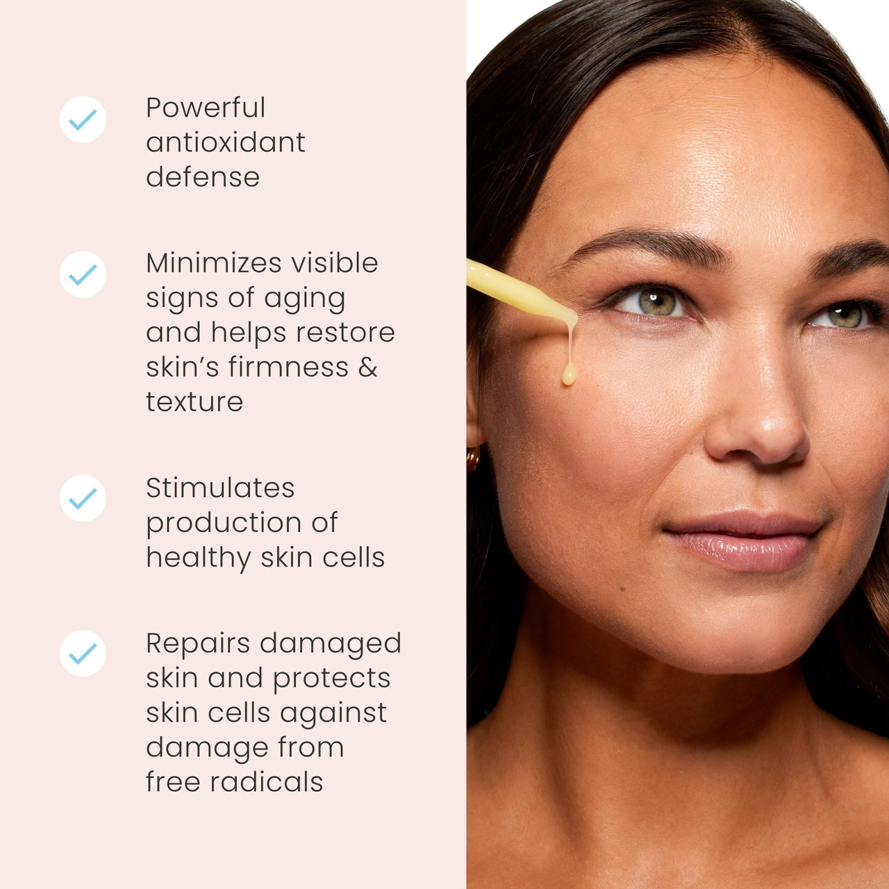 Timeless Skin Care Coenzyme Q10 Serum - Skin Care Serum for Smoothing Skin - Fragrance-Free Coenzyme Q10 Serum with Hyaluronic Acid - Antioxidant Serum for Skin Care - 1 oz