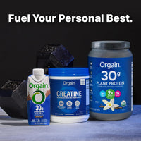 Thumbnail for Orgain Creatine Monohydrate Micronized Powder, 100 Servings, Unflavored, Supports Muscle Growth, Post Workout Recovery and Brain Health, No Artificial Additives, for Men & Women, Vegan