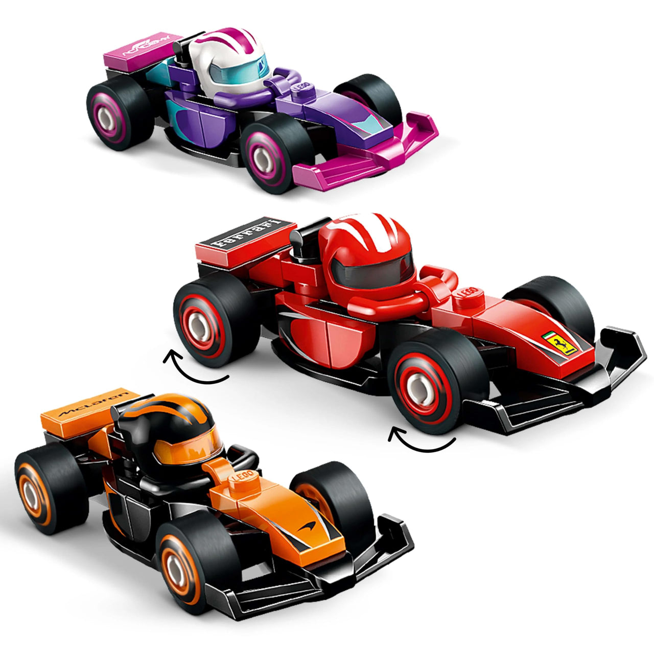 12-Pack F1 Race Cars - LEGO Collectibles
