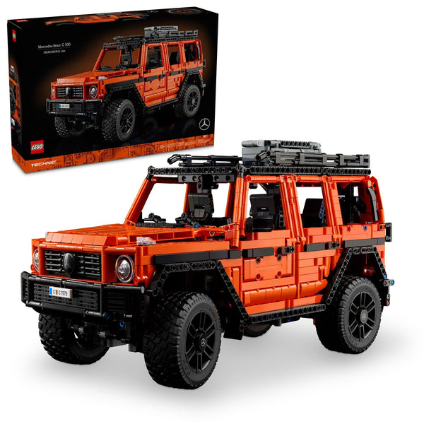 LEGO Technic Mercedes-Benz G 500 Professional Line Model Car Kits - Building Set of Mercedes G-Wagon for Adults, Ages 18+ - Gift for Birthdays with Realistic Details - 42177