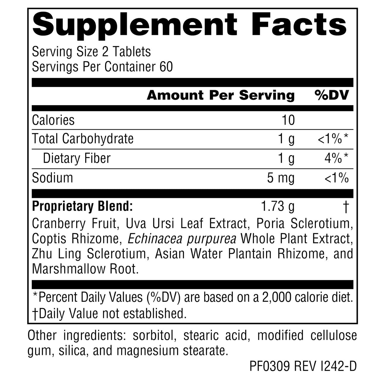 Planetary Herbals Cranberry Bladder Defense 865mg, Supports Genito-Urinary Health