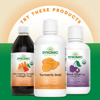 Thumbnail for Dynamic Health Organic Tart Cherry Juice, Unsweetened 100% Juice Concentrate, Antioxidants Supplement, No Sweeteners or Additives, Vegan, Gluten Free, BPA Free (16oz)