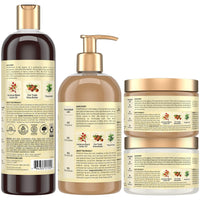 Thumbnail for SheaMoisture Jamaican Black Castor Oil Strengthen & Restore Hair Repair Shampoo, Conditioner, Masque + Leave-In Conditioner Bundle