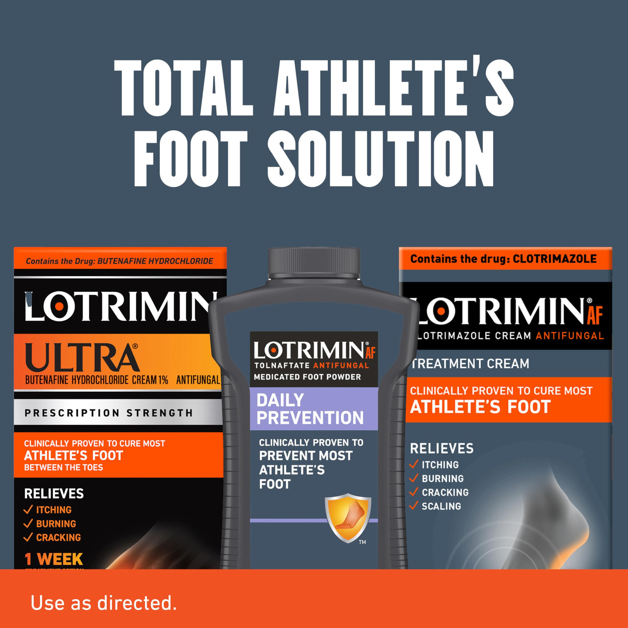 Lotrimin AF Cream for Athlete's Foot, Clotrimazole 1% Antifungal Treatment, Clinically Proven Effective Antifungal Treatment of Most AF, Jock Itch and Ringworm, Cream, 1.1 Ounce (30 Grams) (New Look)