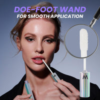 Thumbnail for Wonderskin Lip Gloss Blading Top Gloss, Clear Glitter Lip Gloss, Hydrating and High Shine Finish Lip Makeup (Holographic)