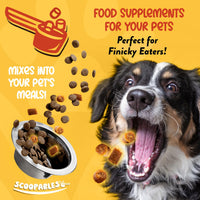 Thumbnail for NaturVet Scoopables Advanced Probiotics for Dogs - Chewable Dog Probiotics & Digestive Enzymes - Support a Healthy Gut for Your Pet - Hickory Smoked Bacon Flavor | 11oz Bag