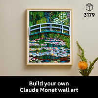 Thumbnail for LEGO Art Claude Monet – Bridge Over a Pond of Water Lilies - Building Sets for Adults, Ages 18+ - Wall Decor for Living Room or Home Office - Gift for Women & Men - 31220