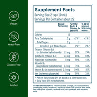 Thumbnail for Flora Iron with B-Vitamin Complex - Helps Maintain Healthy Iron Levels - Non-Constipating, Highly Absorbable - Vitamin-B & Liquid Iron - Vegan Supplement - Yeast & Gluten Free, 7.7-oz. Glass Bottle