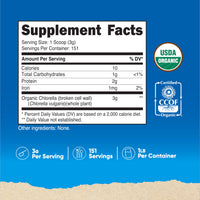 Thumbnail for Nutricost Organic Chlorella Powder 16oz (1LB) - 3g Per Serving