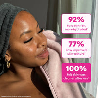 Thumbnail for The Original MakeUp Eraser PRO, Effortlessly Remove All Makeup Using Only Water, Including Waterproof Mascara, Eyeliner, Foundation, Lipstick, Sunscreen,and More! Silver Infused, 1ct.