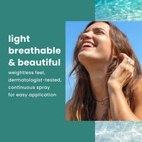 Thumbnail for Hawaiian Tropic Weightless Hydration Clear Spray Sunscreen SPF 15, 6oz | Hawaiian Tropic Sunscreen SPF 15, Sunblock, Oxybenzone Free Sunscreen, Spray On Sunscreen, Body Sunscreen Spray, 6oz