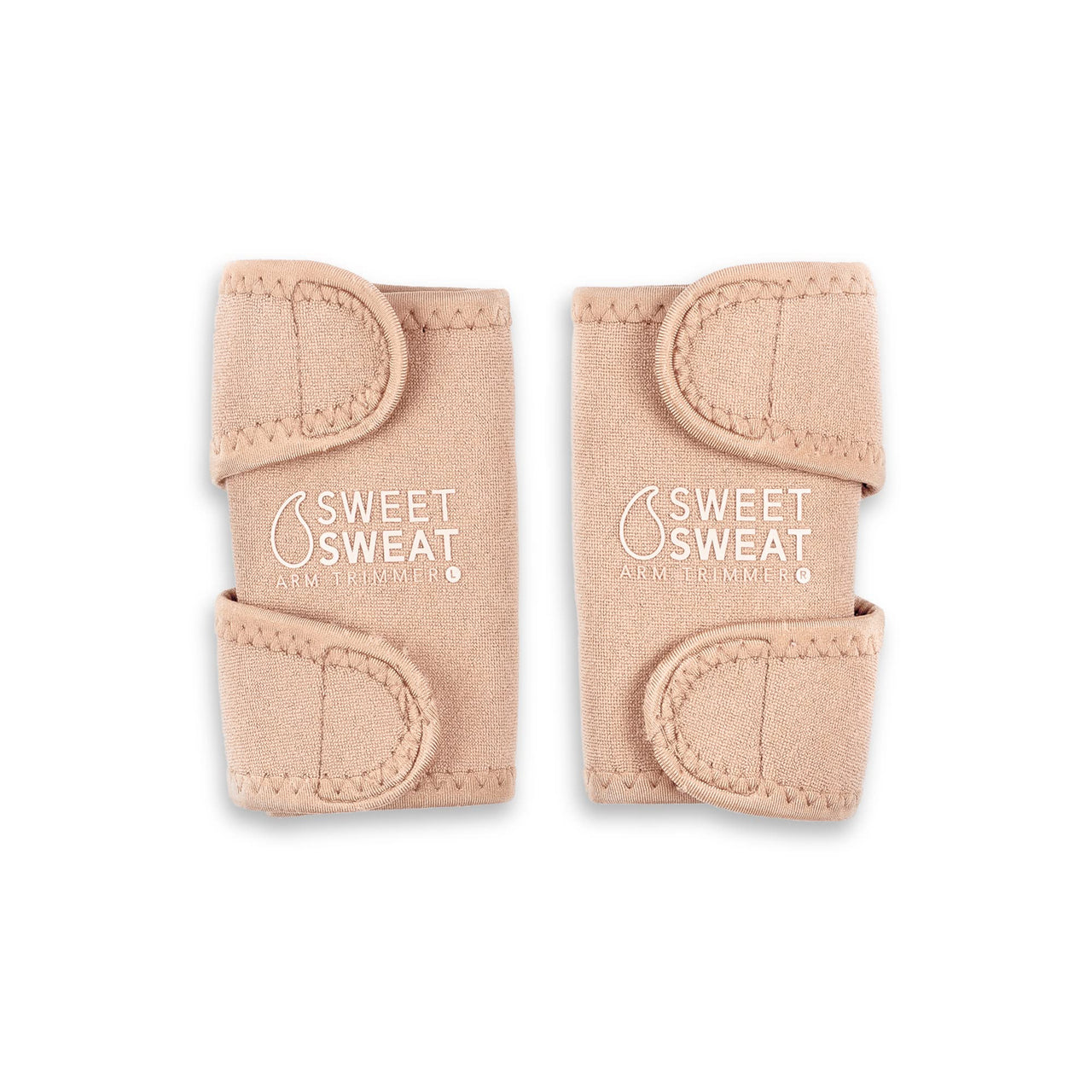 Sports Research Sweet Sweat Arm Trimmers - Premium Sweat-Enhancing Fitness Arm Wrap - Neoprene · Adjustable Sizing · for Women & Men