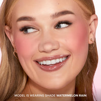Thumbnail for Too Faced Cloud Crush Blush | Buildable, Blendable, High Pigment Color, Vegan + Cruelty Free, 0.17 oz, Watermelon Rain