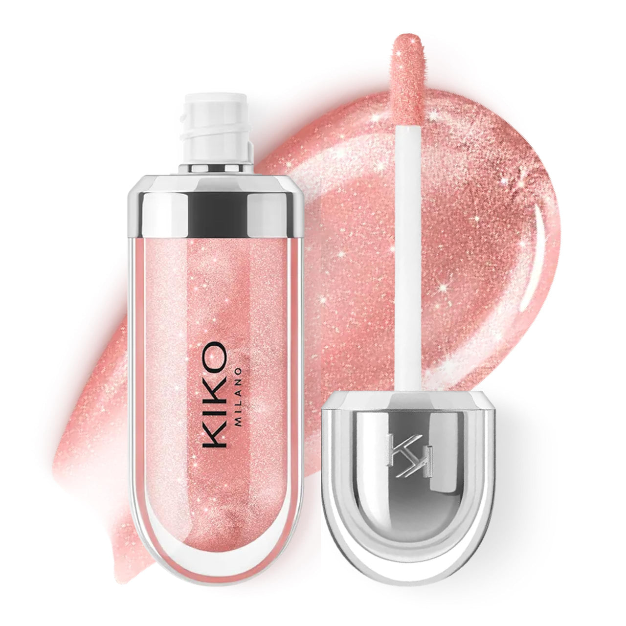 Kiko Milano 3D Hydra Lip Gloss – High Shine, Hydrating, Plumping, Non-Sticky, Moisturizing Lip Makeup – 31 Pearly Shell – 6.5ml