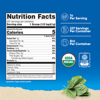 Thumbnail for Nutricost Organic Spinach Powder 8oz (1 Gram Per Serving) - Certified USDA Organic, Premium Non-GMO Spinach Powder