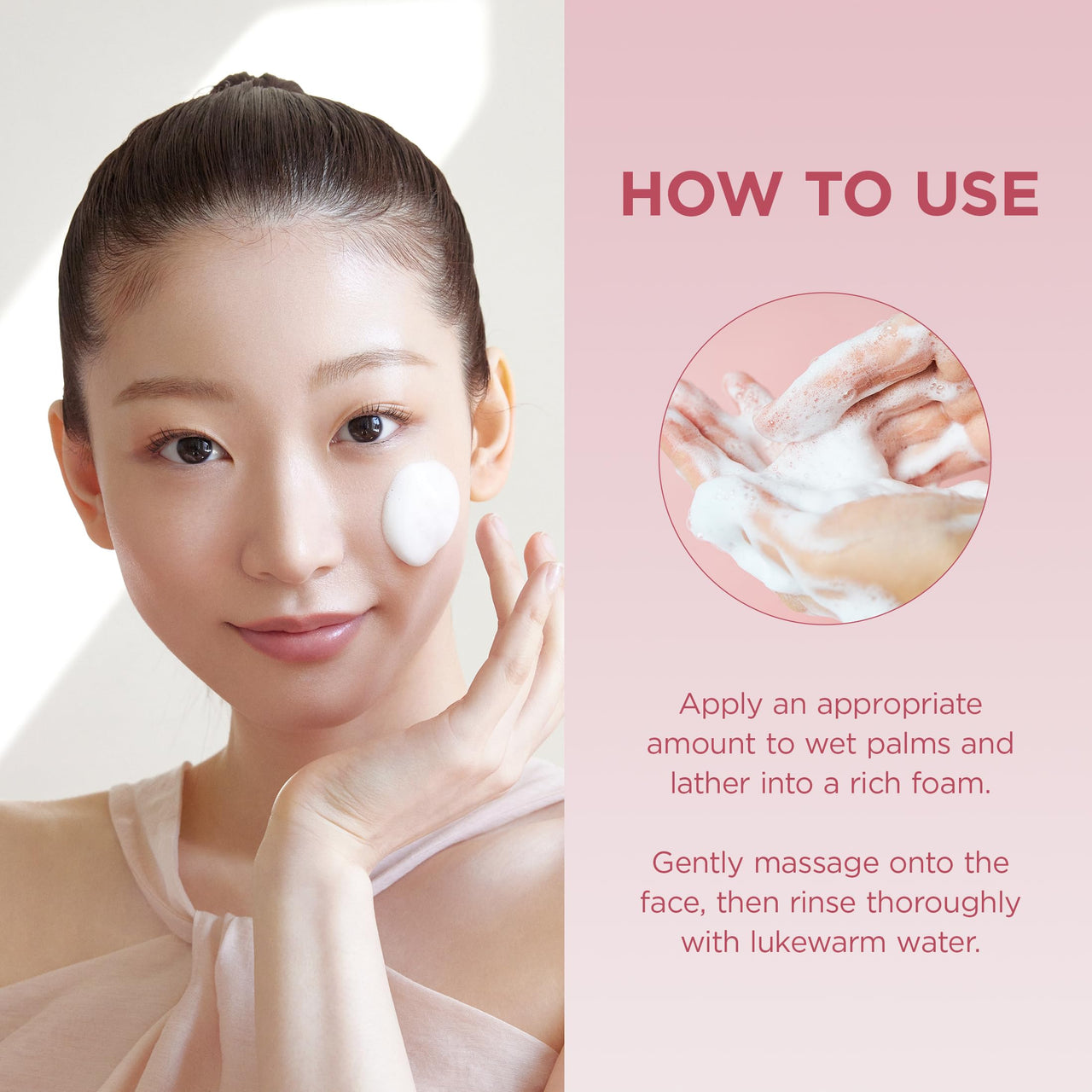 SKIN1004 Poremizing Deep Cleansing Foam, 4.23 fl.oz, 125ml, Makeup Remover, Korean Face Cleanser with Himalayan Pink Salt & Madagascar Centella Asiatica for Facial Pore Cleansing, Korean Skin Care