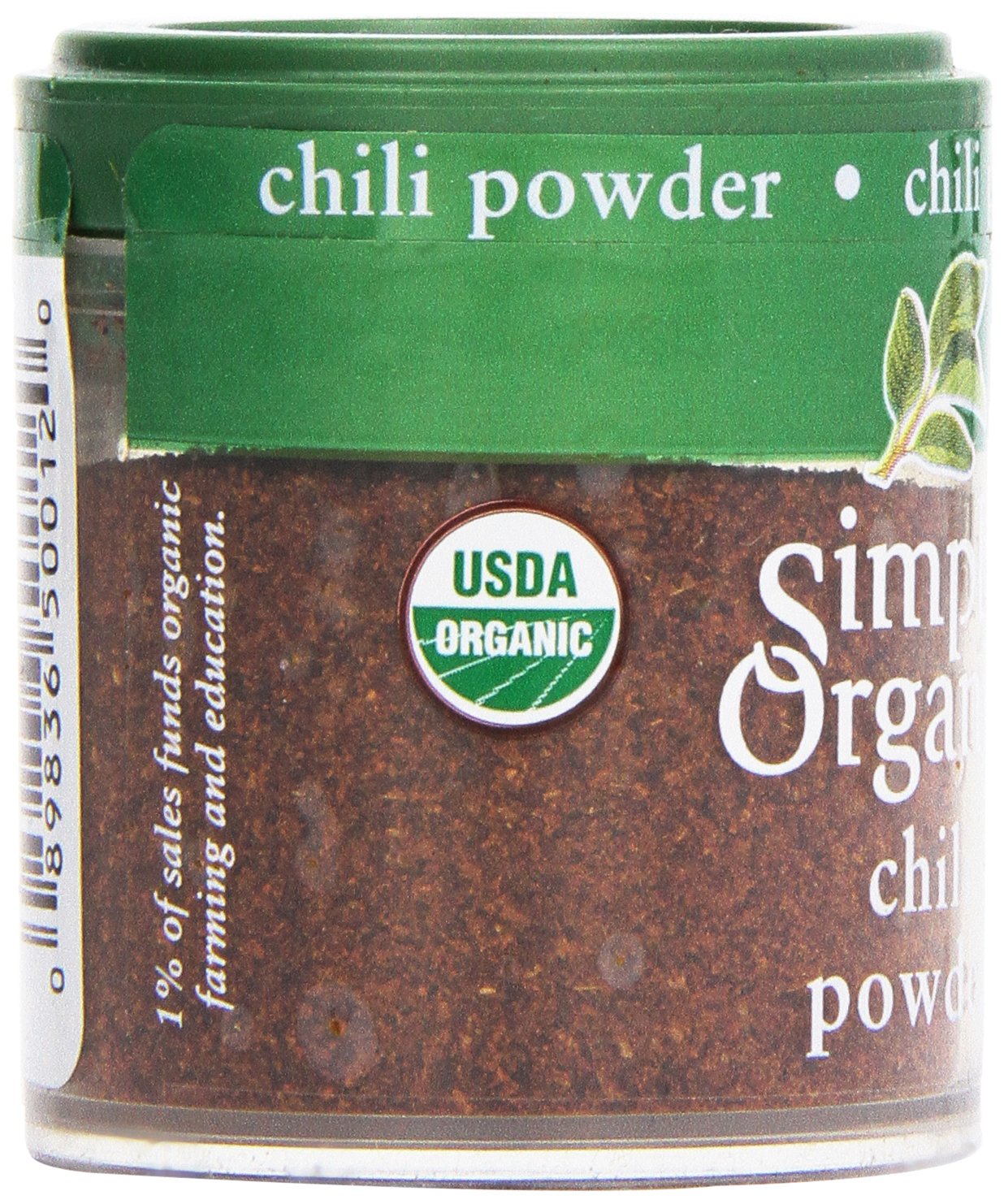 SIMPLY ORGANIC Organic Chili Powder, 0.6 OZ
