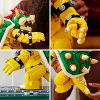 Thumbnail for LEGO Super Mario The Mighty Bowser 71411, King of Koopas 3D Model Building Kit, Collectible Posable Character Figure with Battle Platform, Memorabilia Gift Idea for Adults and Fans of Super Mario Bros