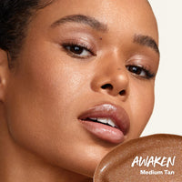 Thumbnail for Kosas Glow I.V. Vitamin-Infused Skin Enhancer Face Makeup - Tinted Beauty Highlighter for a Healthy Glow - Awaken