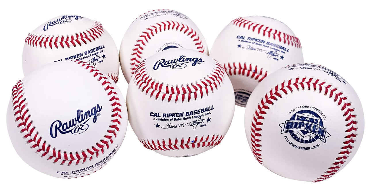 Rawlings | CAL RIPKEN LEAGUE Baseballs | Competition Grade | RCAL1 | Youth/14U | 6 Count