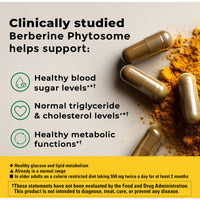 Thumbnail for Nature Made Better Absorption Berberine Phytosome Supplement, 1100mg Per 2 Capsules Daily, Berberine Supplement for Cardiovascular Health Support, 60 Capsules, 30 Day Supply