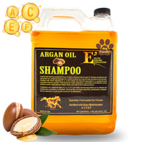 Thumbnail for E3 Argan Oil Shampoo - Luxurious Pet Grooming Solution for Nourished & Rejuvenated Coat - Enriched with Hydrating Argan Oil for Lustrous Shine - Ideal for Horses - Deep Conditioning (1 gal), Brown