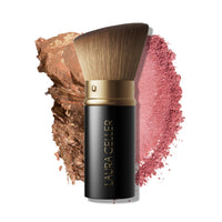 Thumbnail for LAURA GELLER NEW YORK Baked Starter Kit: Baked Balance-n-Brighten Powder Foundation, Fair and Best of the Best Palette Blush Bronzer Highlighter Eyeshadow and Retractable Kabuki Brush