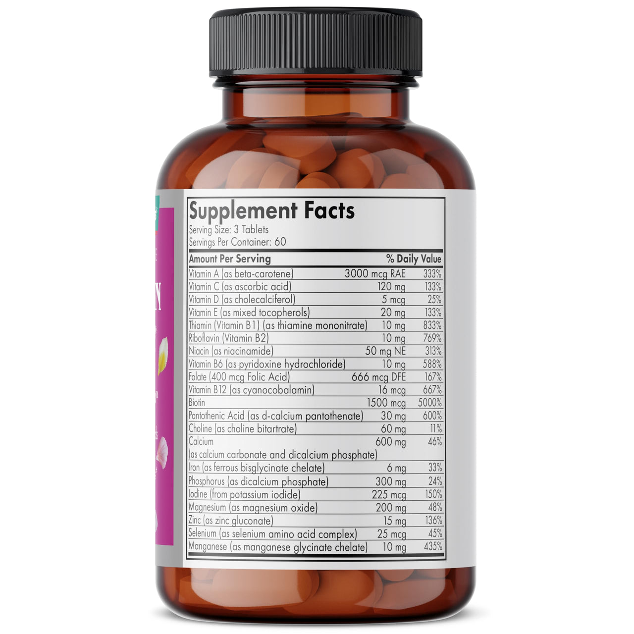 Futurebiotics Hair, Skin & Nails Beauty MultiVitamin with Biotin, Hair Vitamins and Skin Vitamins That Promote Healthy Hair and Nail, 180 Tablets
