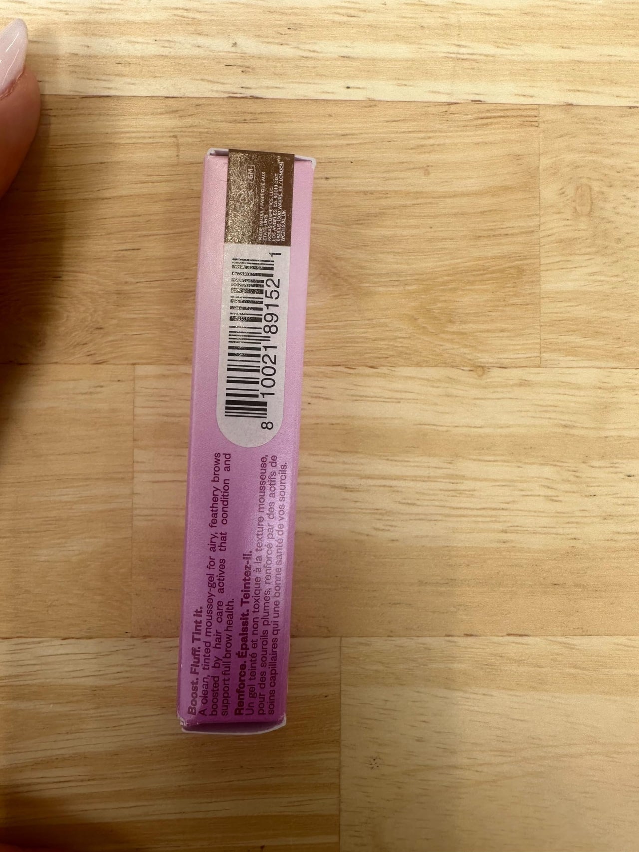 Kosas Air Brow Tinted Gel with Clean, Vegan Ingredients for Fluffy, Full and Healthy Brows, Longwear (Medium Chocolate Brown)