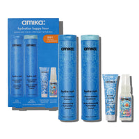 Thumbnail for amika hydration happy hour wash + care set