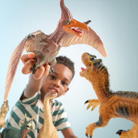 Thumbnail for JOYIN Big Dinosaur Toys for Toddlers, 6 Piece Large Soft Dinosaur Figures with an Educational Book, Jumbo Realistic Toys for Boys and Girls Gift, Birthday Easter Gifts for Kids Ages 1 2 3 4 5