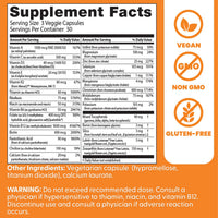 Thumbnail for Doctor's Best Multi-Vitamin Mineral Complex - Daily Vegan Multivitamin for Women & Men, Vitamins A, C, D3, E, K2, Riboflavin, & Niacin, Health Support Supplement for Adults, Non-GMO - 90 Veg Capsules