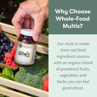 Thumbnail for Garden of Life Organics Whole Food Multivitamin for Men 40+ 120 Tablets, Vegan Mens Multi for Health & Well-Being Certified Organic Whole Food Vitamins & Minerals for Men Over 40 Mens Vitamins