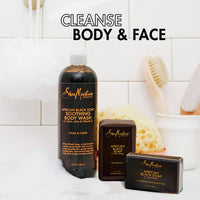 Thumbnail for SheaMoisture Soothing Body Wash for Acne Treatment African Black Soap Paraben Free Body Wash 13 oz