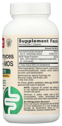 Thumbnail for Jarrow Formulas, Saccharomyces Boulardii MOS, 90 Count